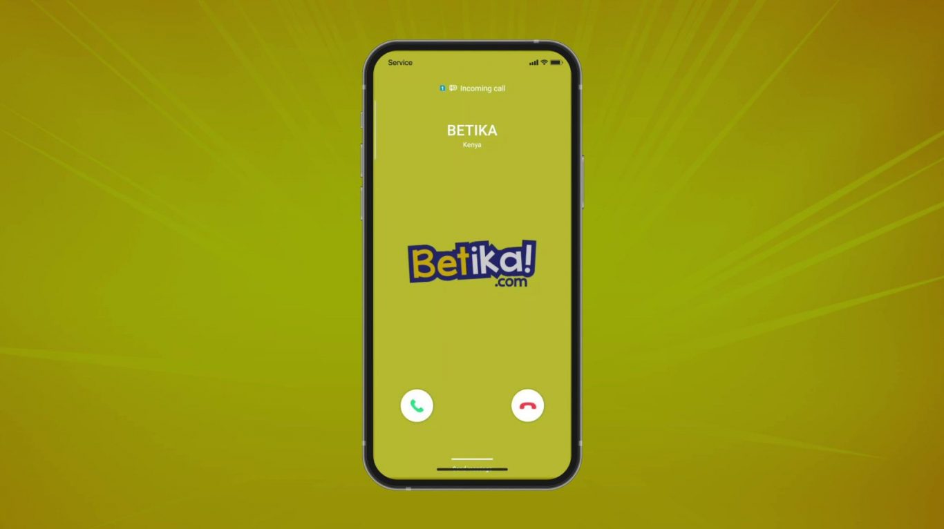 Making bets via Betika app