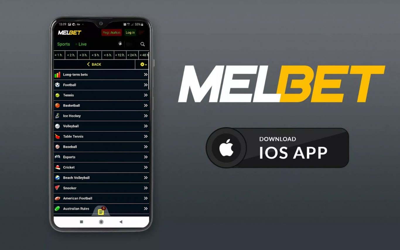 Melbet app download for iOS devices